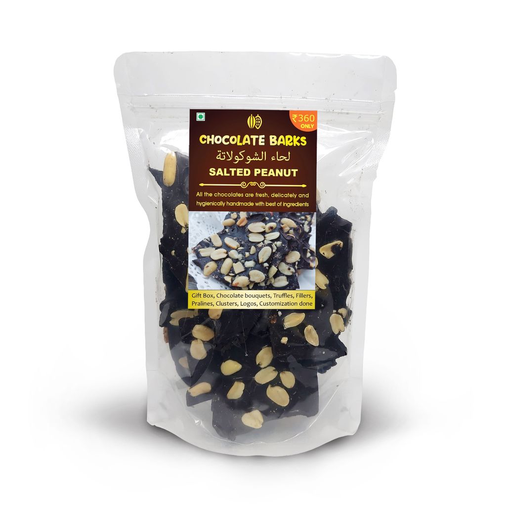 Chocolate Bark - Salted Peanuts