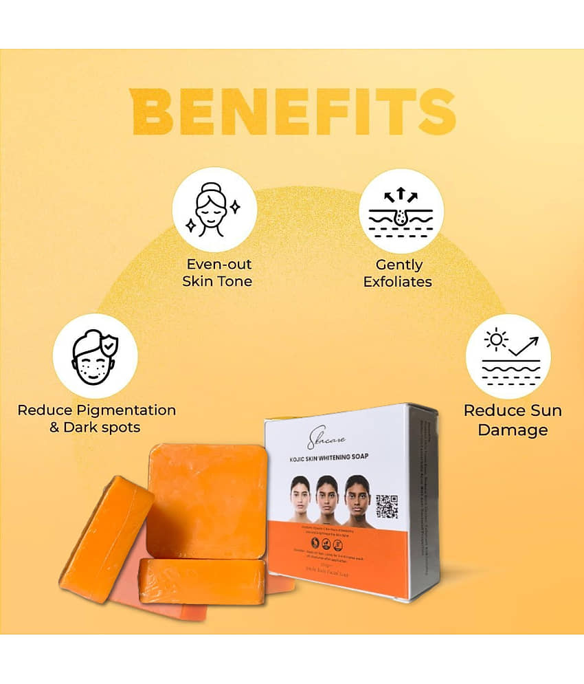BUEWEY Beauty skincare sinche Body Soap Natural jiole Soap for Normal Skin ( Pack of 3 ) view 2