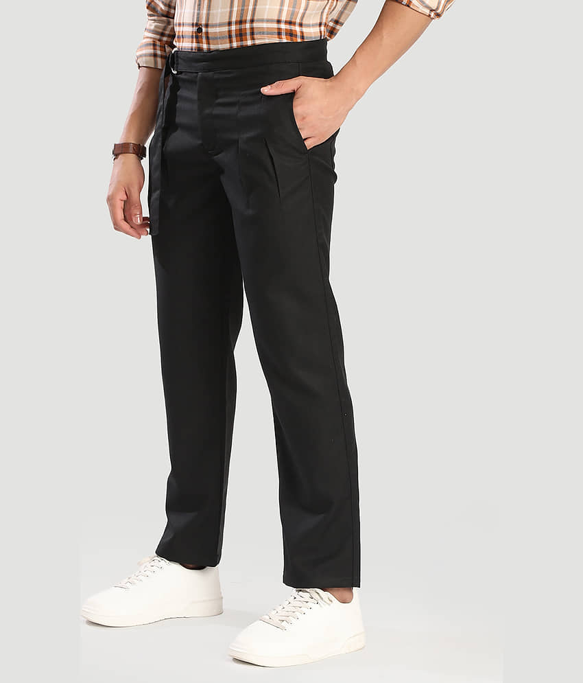 Bene Kleed Relax Men's Chinos - Black ( Pack of 1 ) view 2