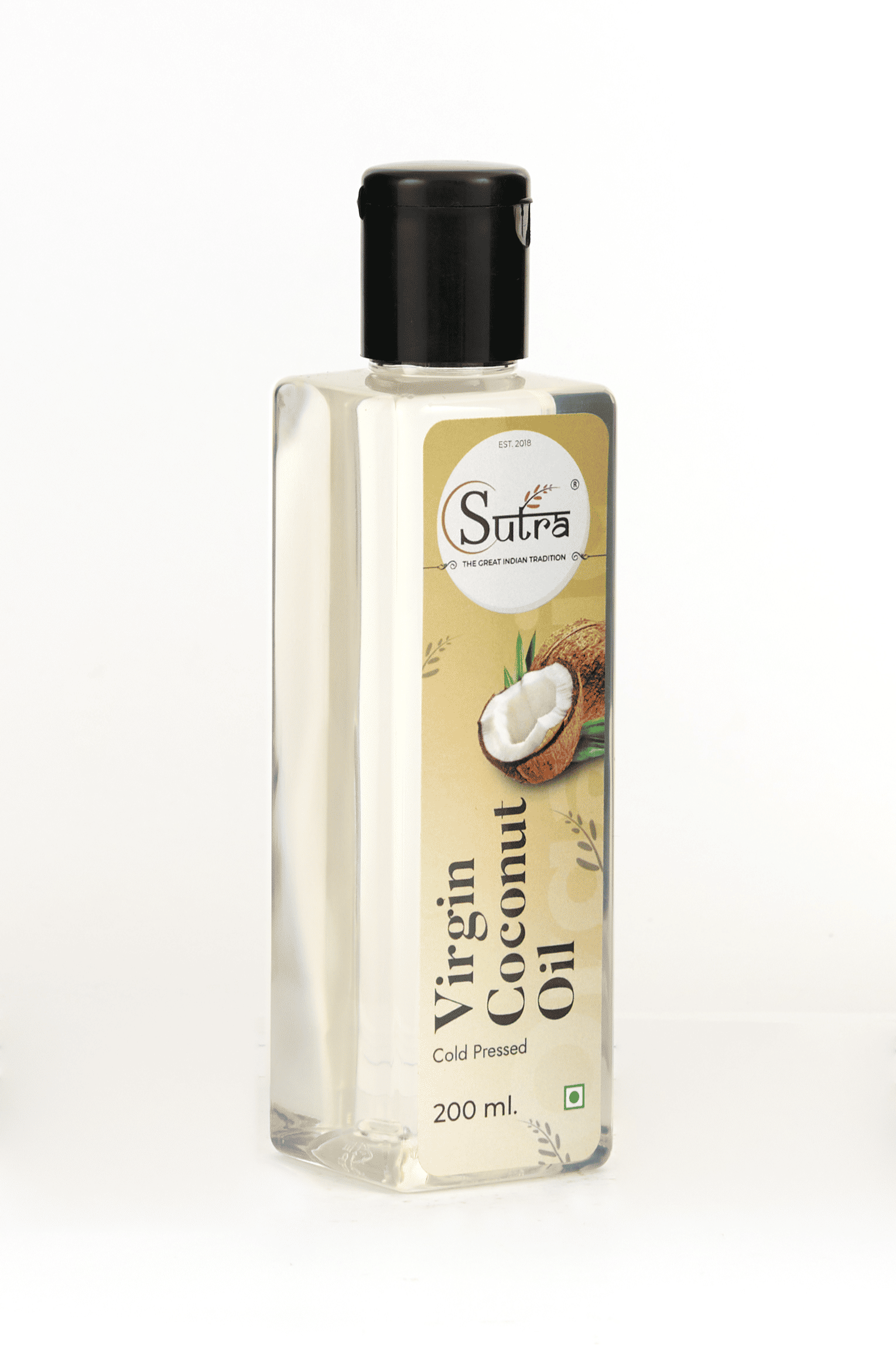 Sutra Virgin Coconut Oil, 200 ml view 2