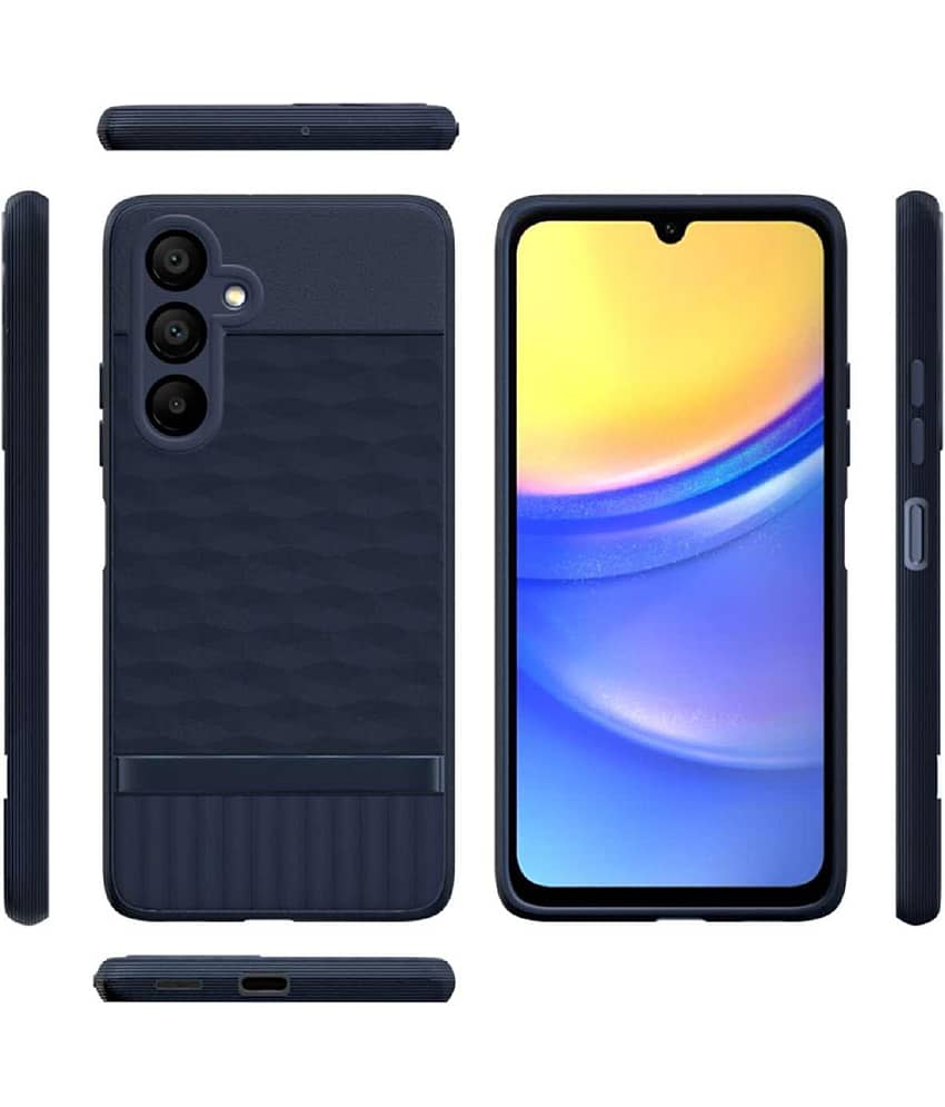 BIG WINGS Shock Proof Case Compatible For Polycarbonate Samsung Galaxy F15 5G ( Pack of 1 ) view 2
