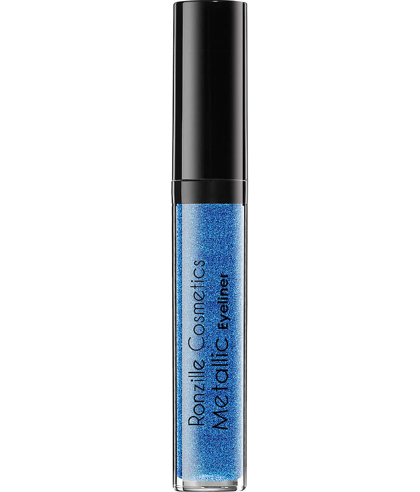 Ronzille - Grey Glitter Eye Liner Liquid ( Pack of 1 ) view 2