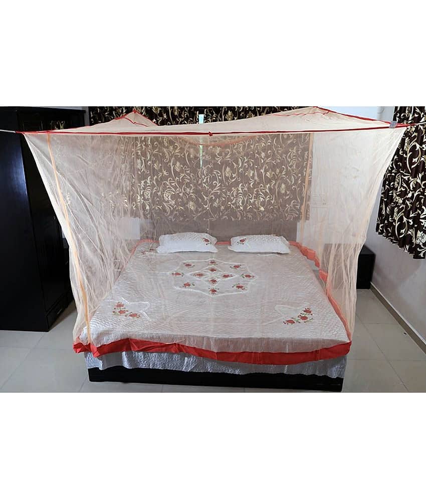 Riddhi Mosquito Net, Machardani Double Nylon Plain Hanging Mosquito Net, Machardani view 2