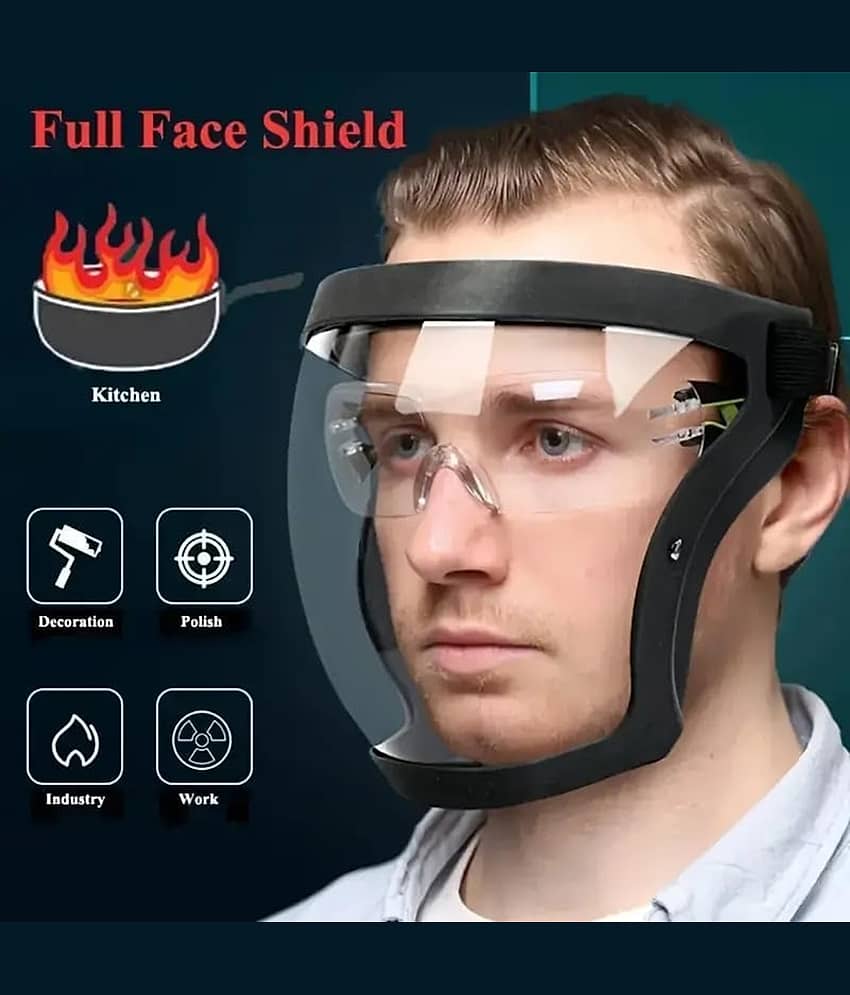 Bhavyta Anti-Fogg Transparent Riding Goggles ( Pack of 1 ) view 2