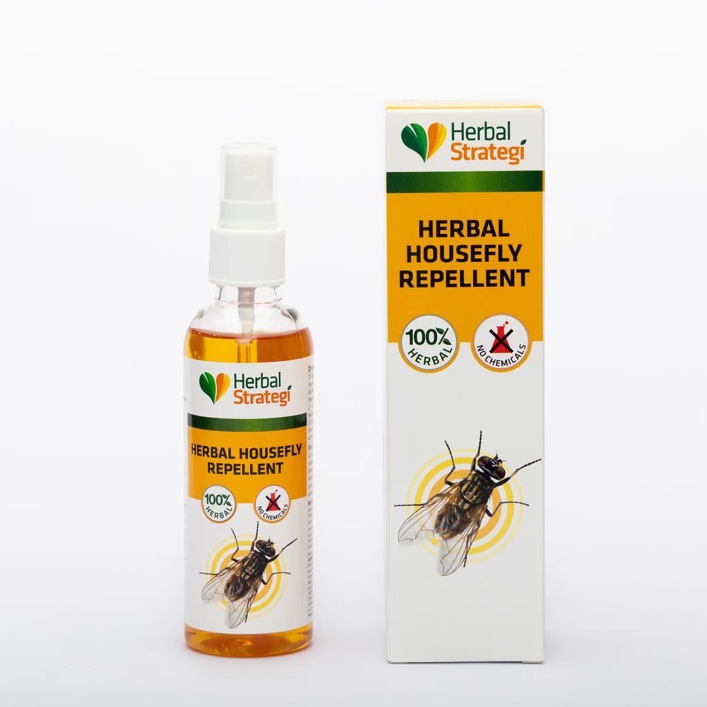 Herbal Strategi Housefly Repellent Spray 100 ML view 2