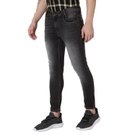 Denim Deluxe Stretch Ankle Length Black Jeans view 2