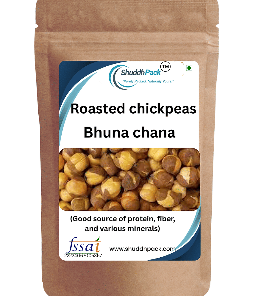 ShuddhPack Roasted Chickpeas 450 gm view 2