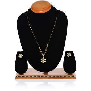 Hetprit Brass Gold Plated Beautiful Mangalsutra For Women view 2