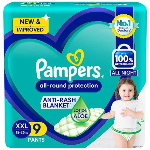 Pampers Diaper Pants XXL 9 Pcs