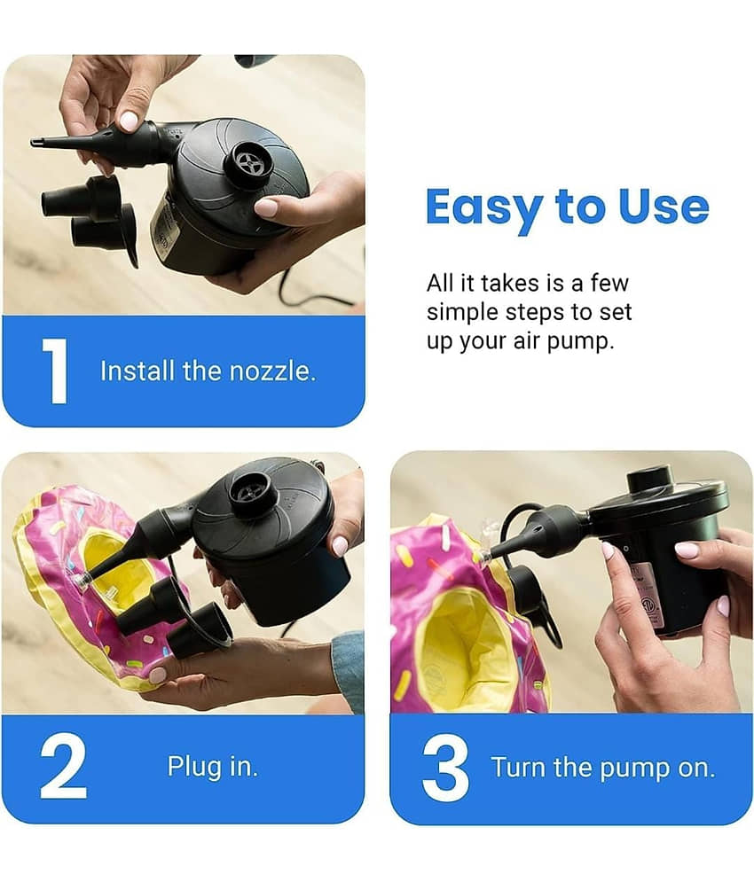 GMPex Portable High-Pressure Electric Air Pump for Inflatable Products view 2