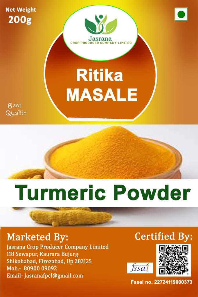 ( Ritika masale ) Turmeric powder view 2