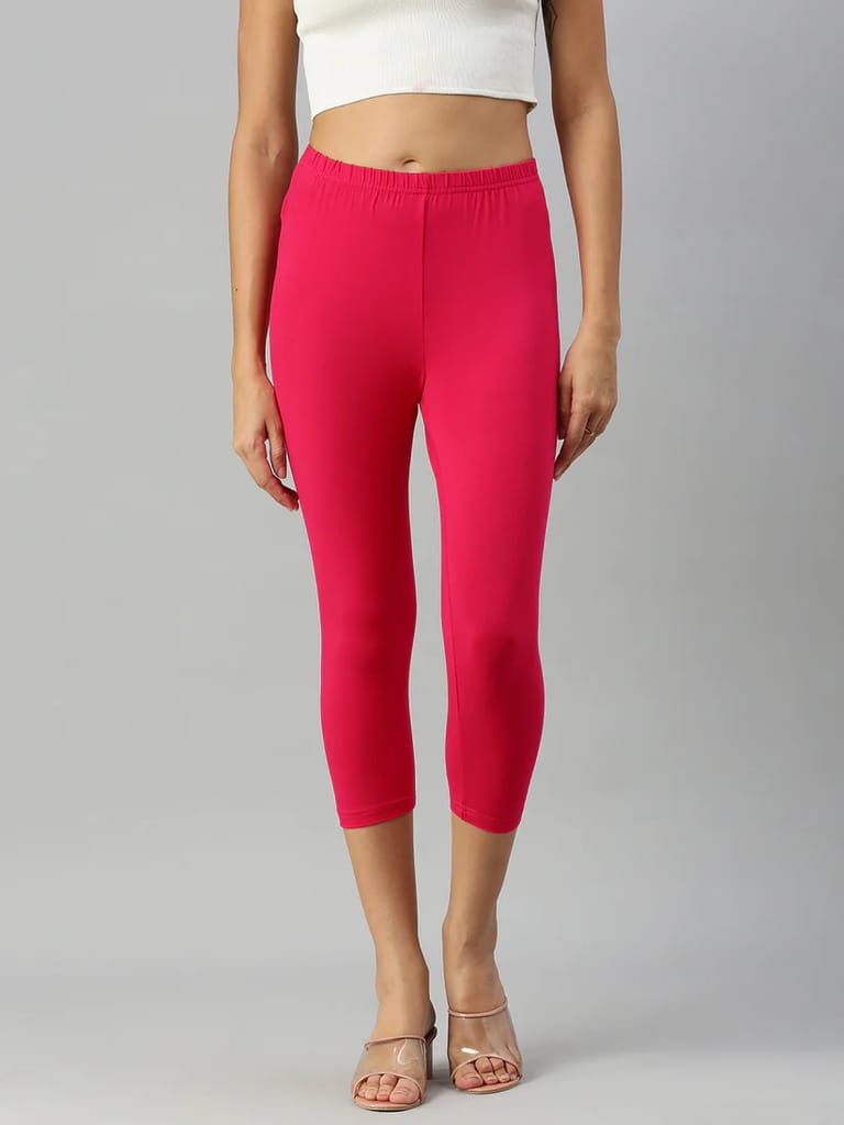 Leggings capri-Strawberry view 2
