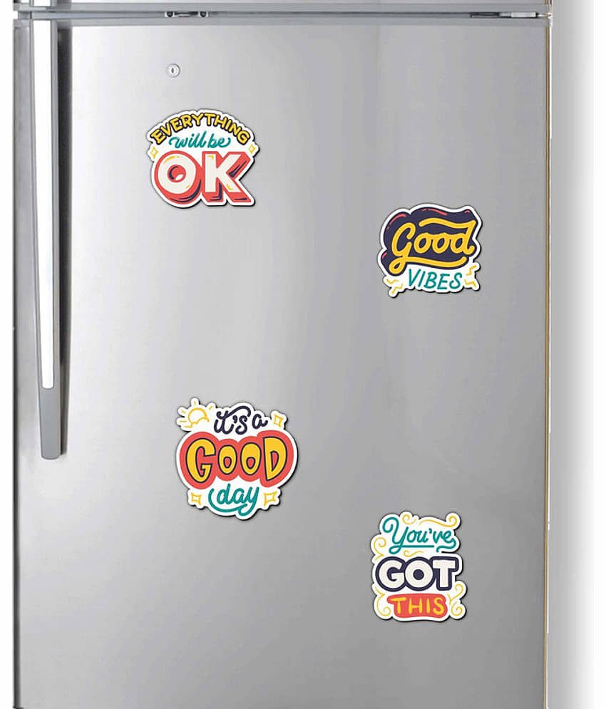 Saf Wood Fridge Magnet - Pack of 4 view 2