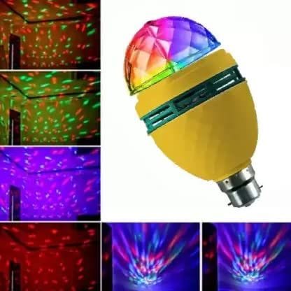 Elecsera Rotating Bulb Magic Disco LED Light,LED Rotating Bulb Light Lamp Single Disco Ball (Ball Diameter: 2.5 cm) view 2