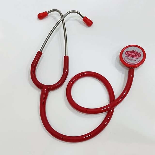 DESCO Cardiacare Classic-III Cardiology Classic Stethoscope SS view 2