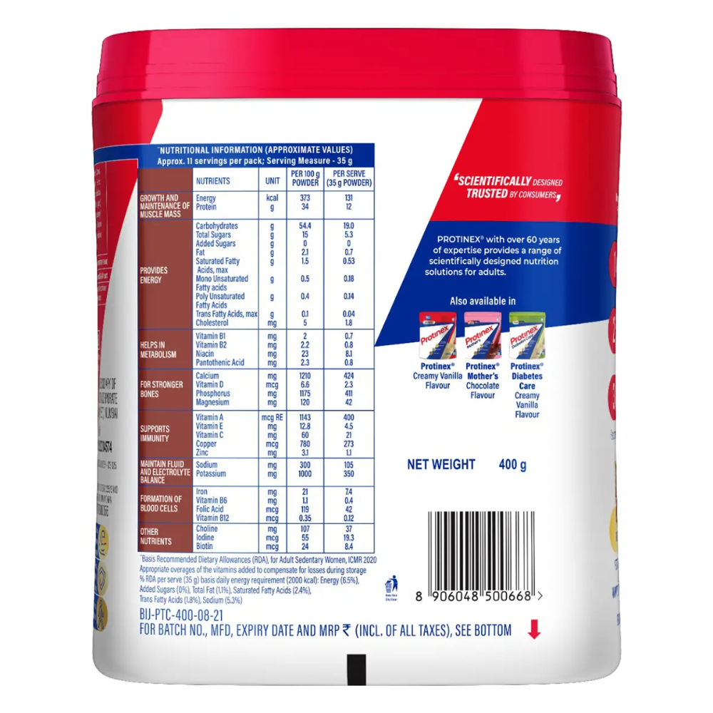 Protinex Powder Original (Chocolate) 400 Gms view 2
