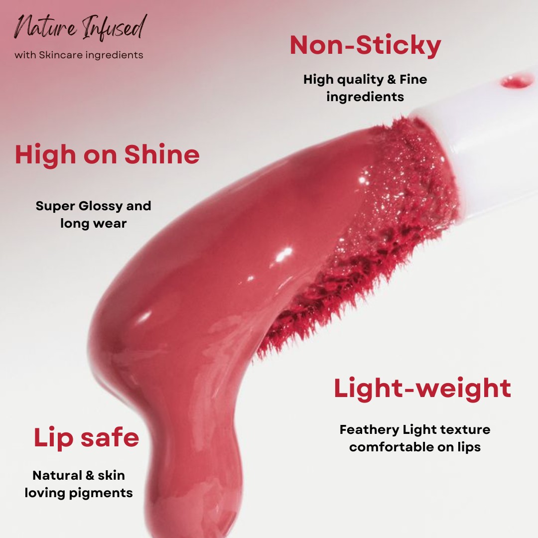 Risky Nude Pink Lip Gloss view 2