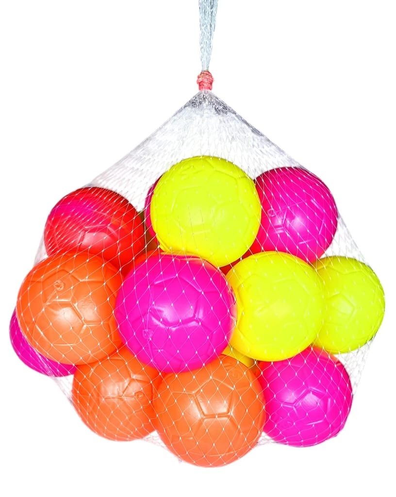 LAURIS Plastic Balls for Baby Kids Toddlers 1,2,3,4,5 Years for Pools Pit Oceans Cricket Exercise Fitness Playing Items Indoor/Outdoor Non-Toxic 36 pc view 2