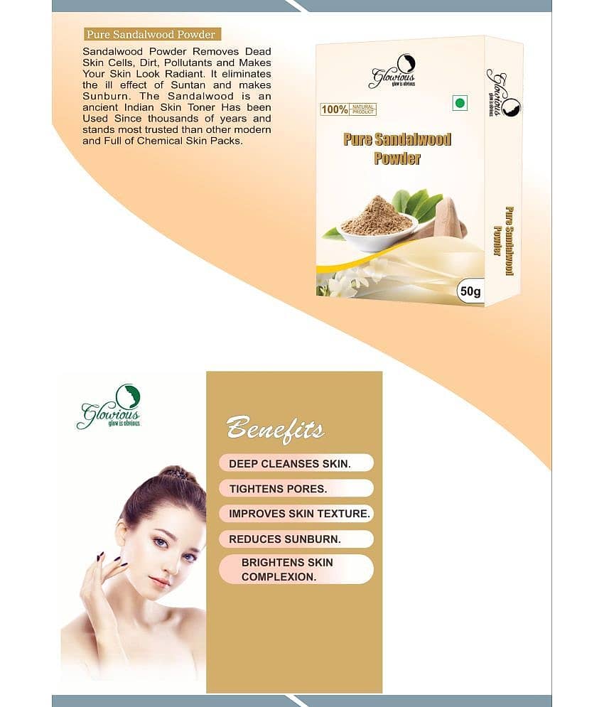 glowious - Skin Toning Face Pack for Normal Skin ( Pack of 6 ) view 2
