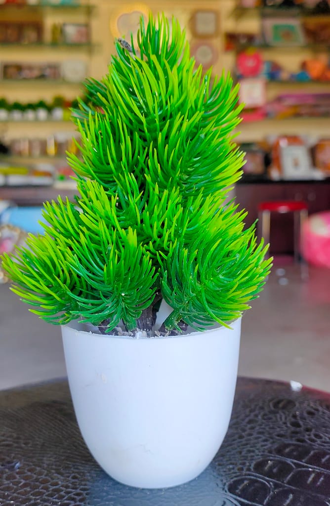 Artificial white Blossom Flower Bunch/Bouquet - Natural Looking for Home Decoration/ Auto Fit in Vase/Pot view 2