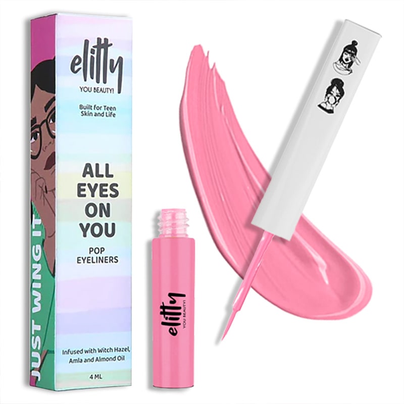 Matte Pop Light Pink Eyeliner view 2