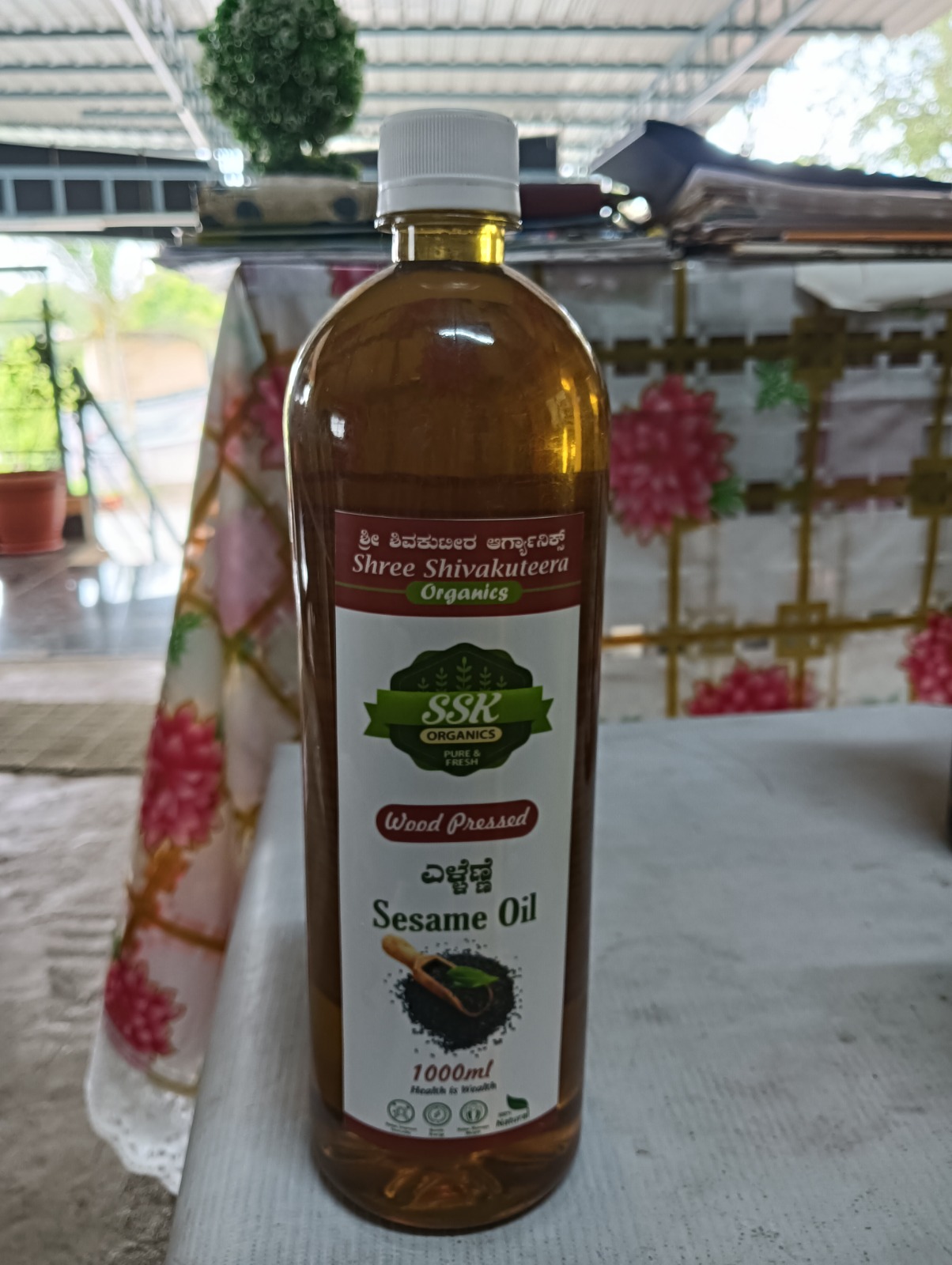 SESAME OIL 1 L view 2