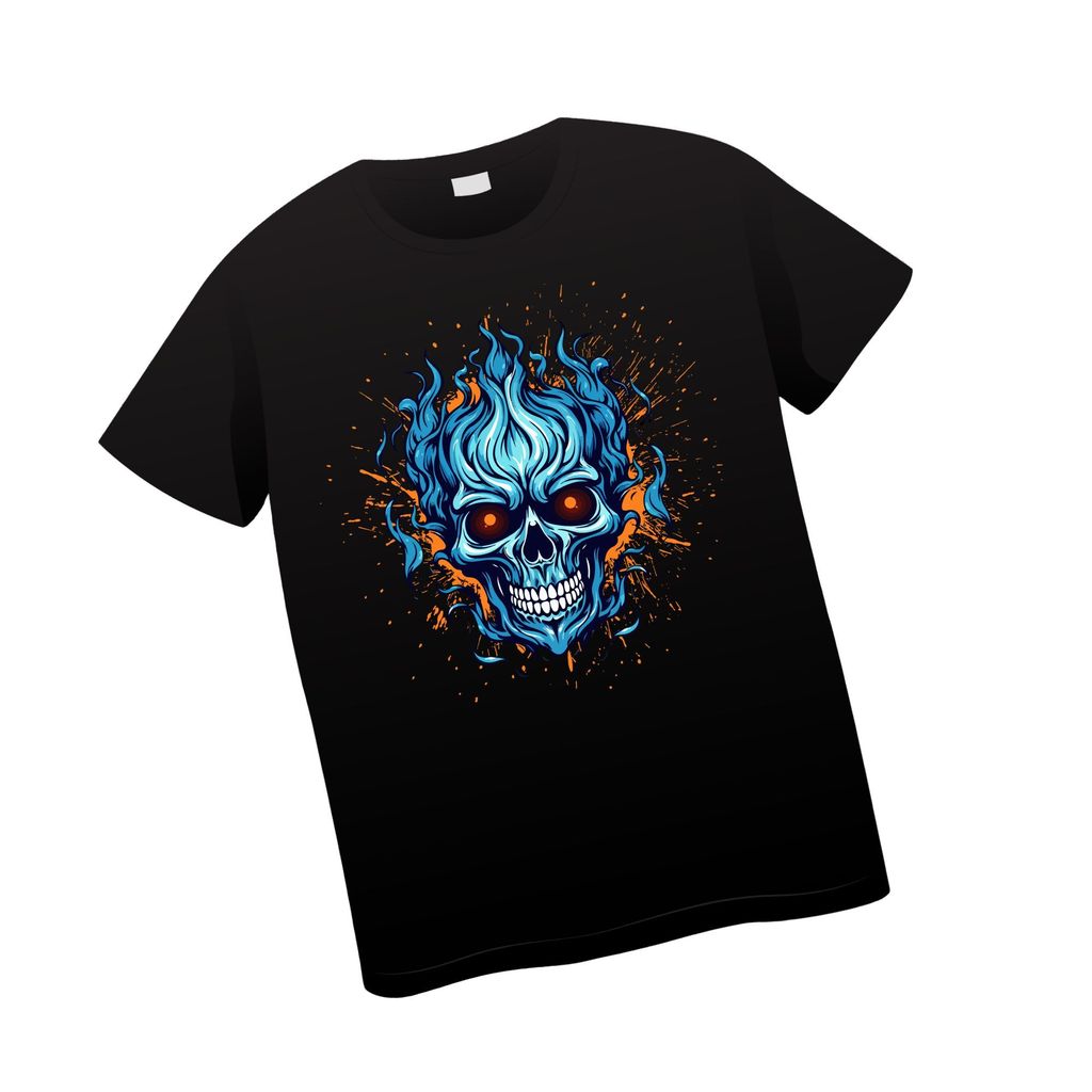 Trishoolin SSHAYU Printed T-Shirt | Design 10190MB | Regular Fit | Crew Neck / Round Neck Half Sleeve | Pack of 1 view 2