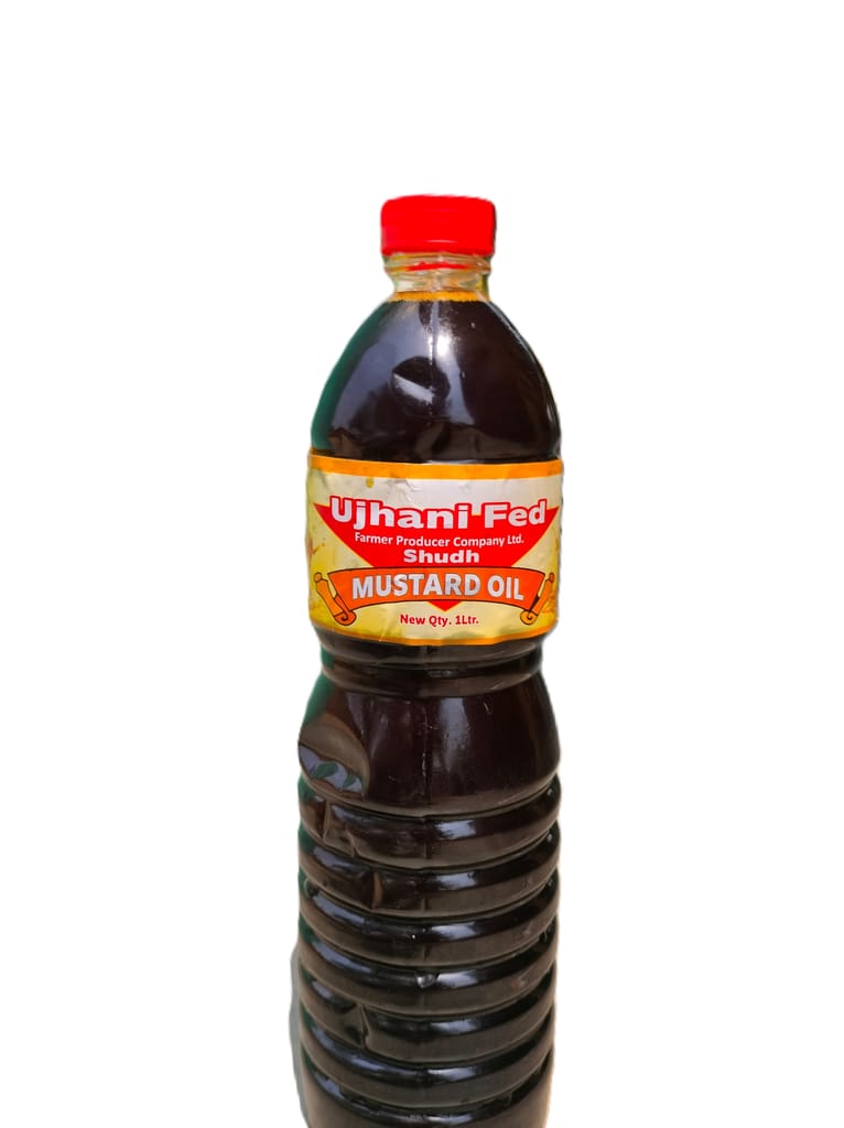 Mustard Oil - 1 Ltr Bottle view 2