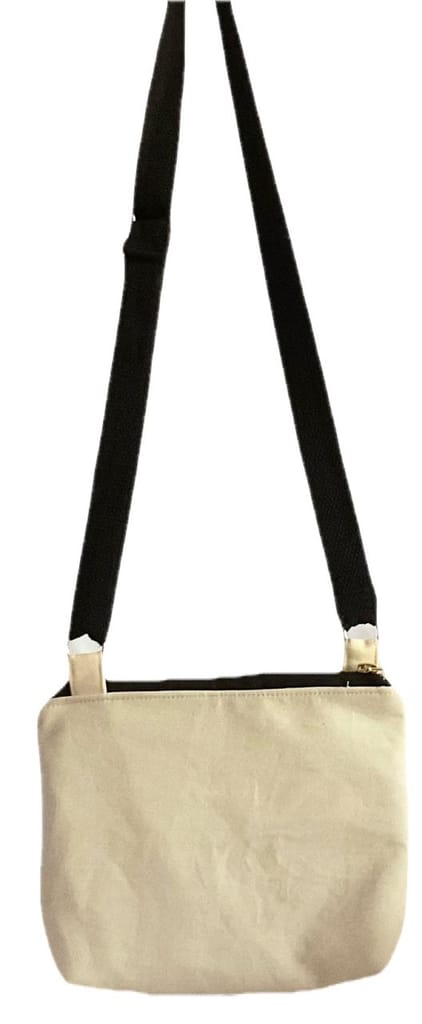 Ethnic Mobile Sling Bag with Decorative Lace – Mini Crossbody Bag view 2