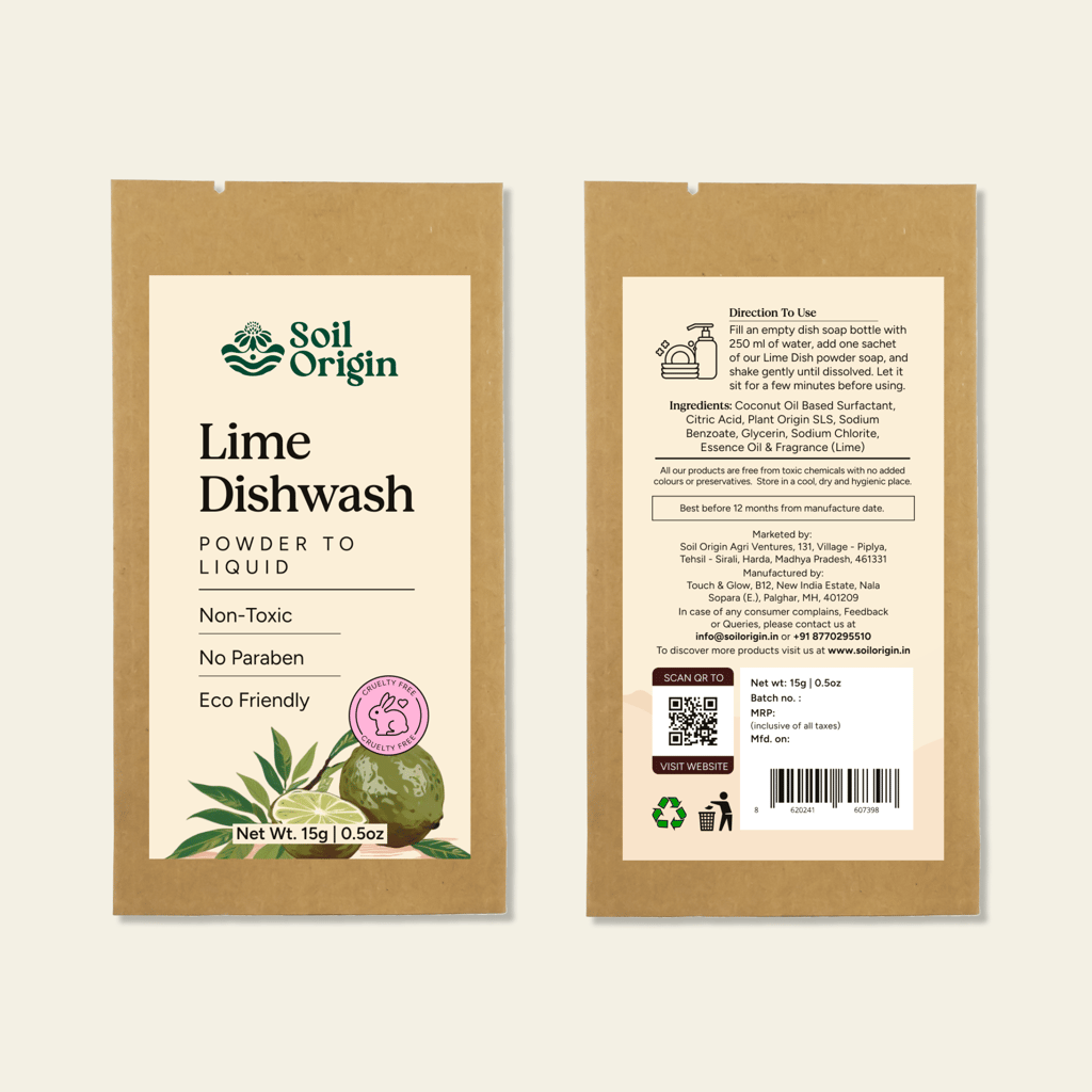 Eco-Friendly Hand & Dishwash Combo - Jasmine Handwash & Lime Dishwash (pack of 2) view 2