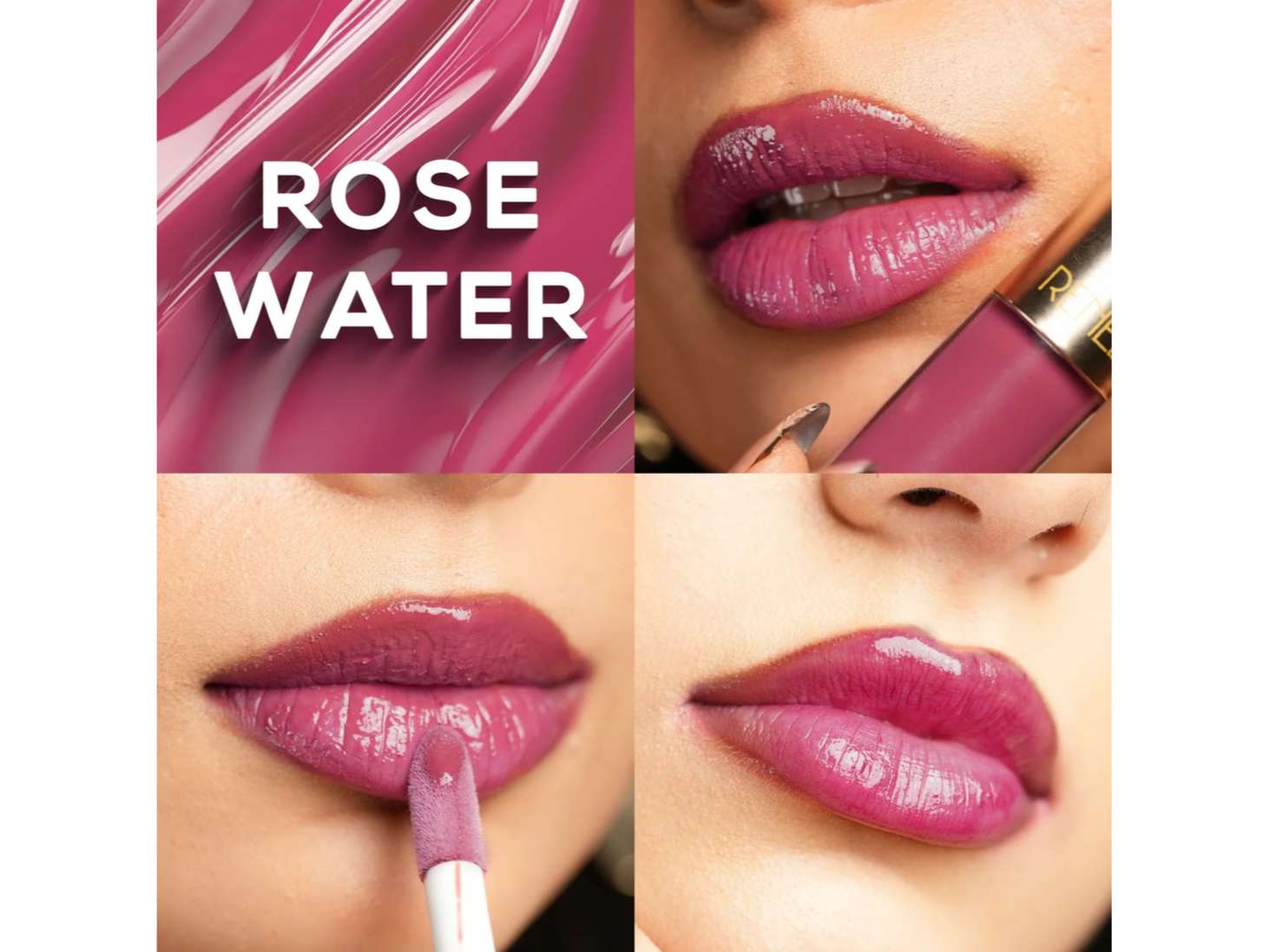 RENEE H2O Hydrating Liquid Lipstick - Rose Water view 2