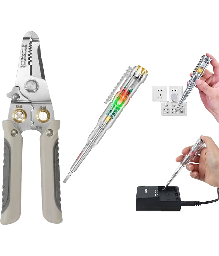 Special Wire Stripper for Electrician Decrustation Pliers Multi-functional wire stripper and cutter, wire cutter tool, wire cutter stripper, wire cutter plier, (WIRE STRIPPER) view 2