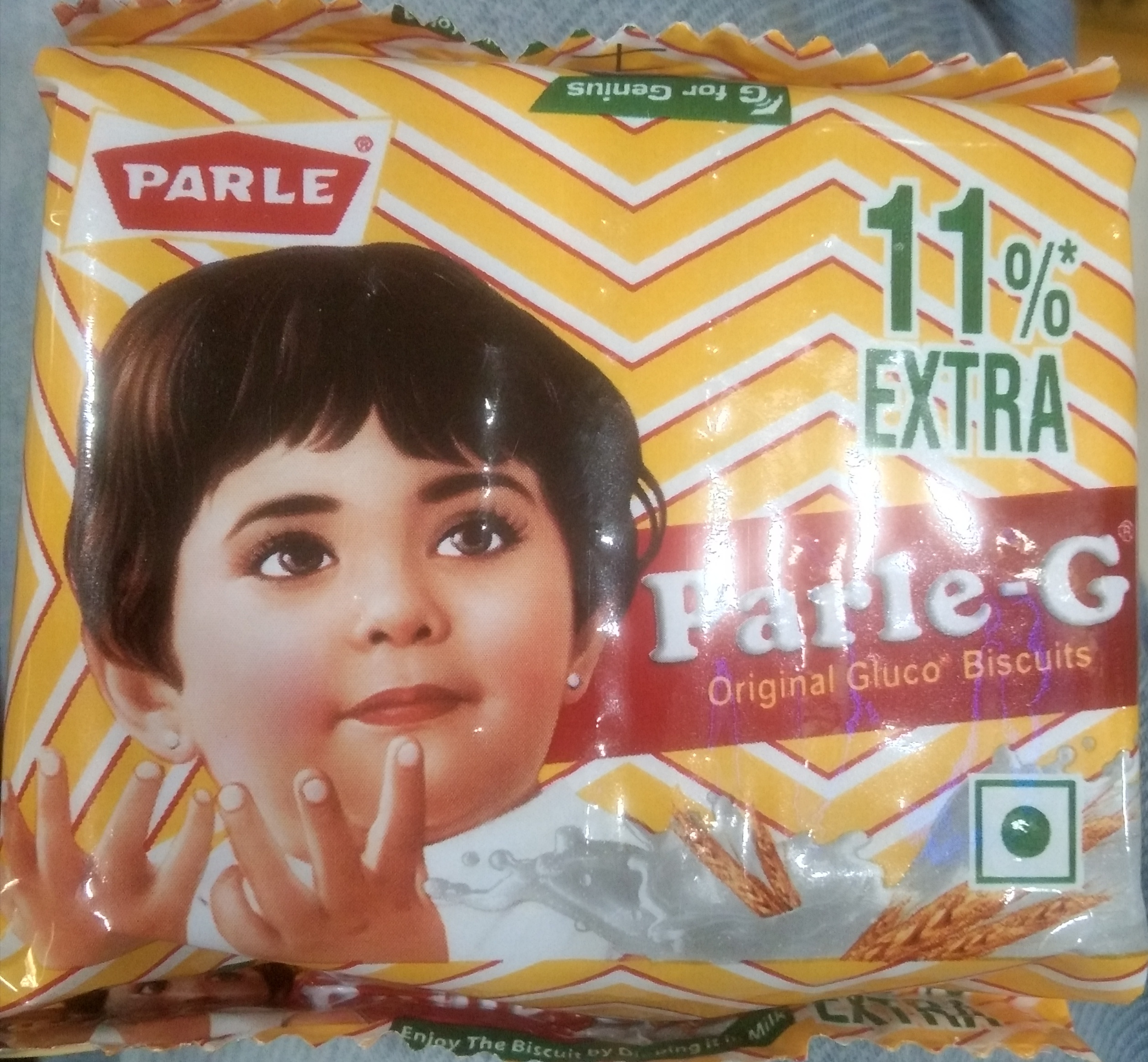 Parle g biscuit glucose