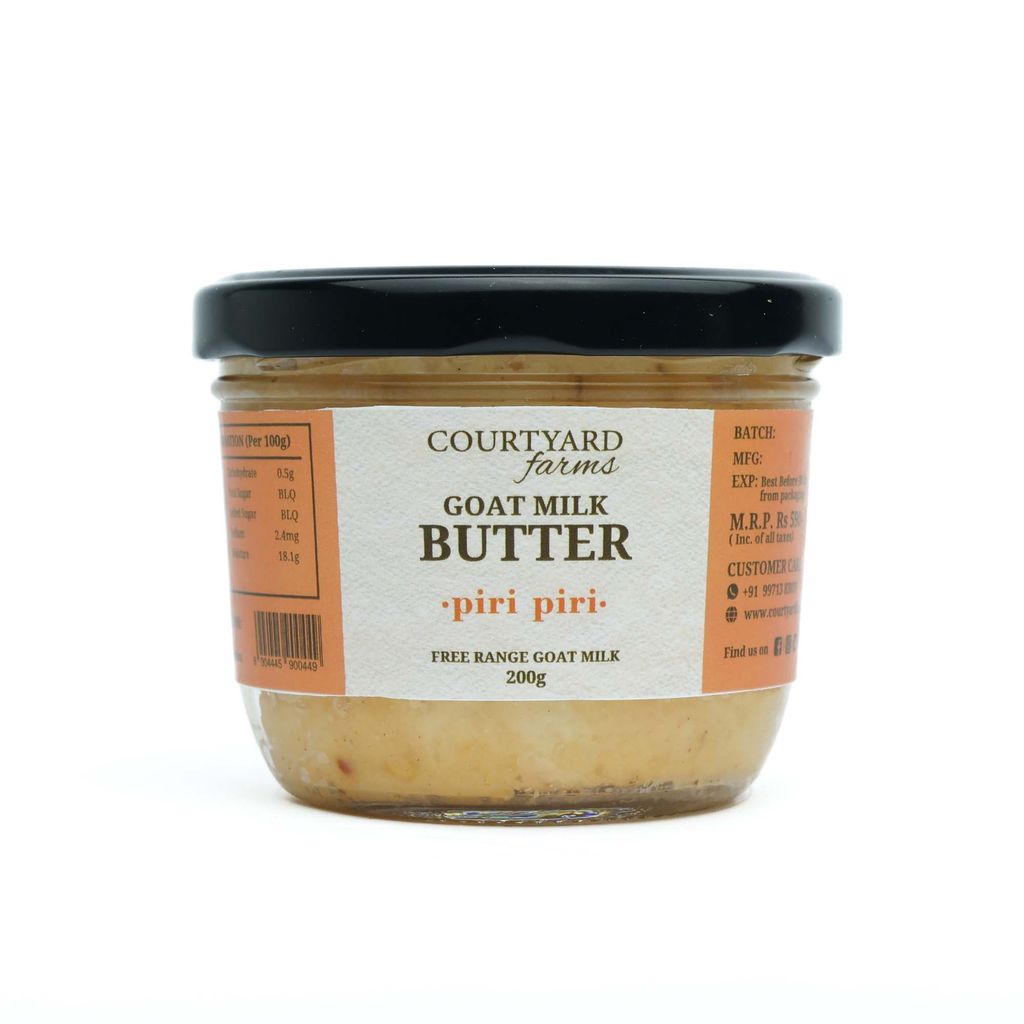 Goat Milk Butter Piri Piri 200G