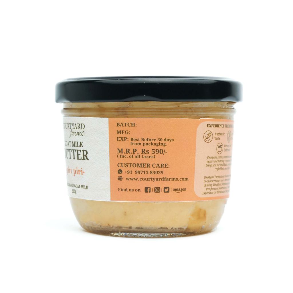 Goat Milk Butter Piri Piri 200G view 2