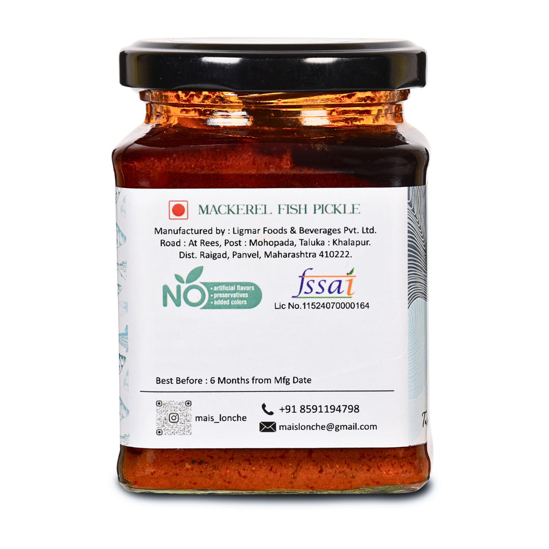 Mackerel Fish Pickle 250 G view 2