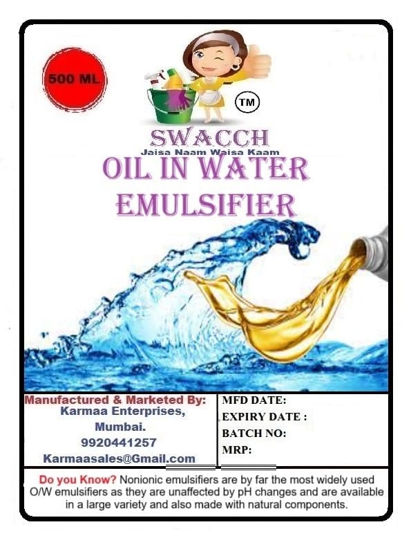 Oil in Water Emulsifier (500ml) view 2