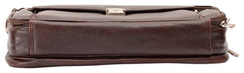 Leatherman Brown Sleek Laptop Bag view 2