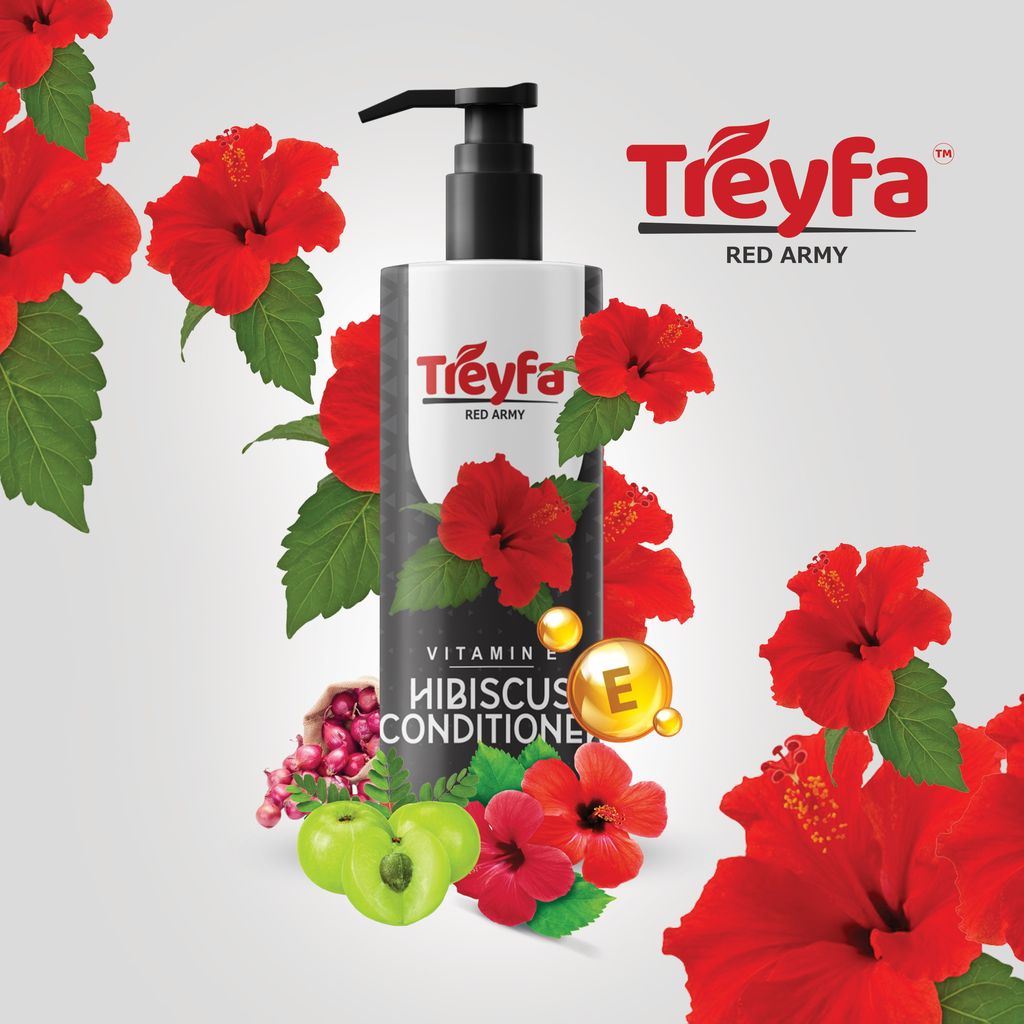 Treyfa Hibiscus conditioner for hair growth & hair fall control (200ml) view 2
