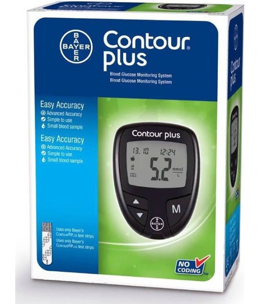 Bayer Contour Plus Blood Glucometer with 50 Strip