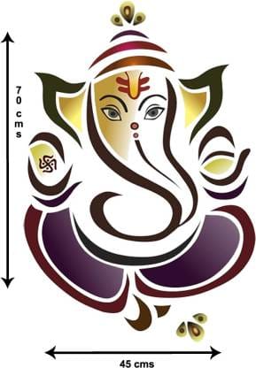 GANESH_02 WALL STICKER view 2