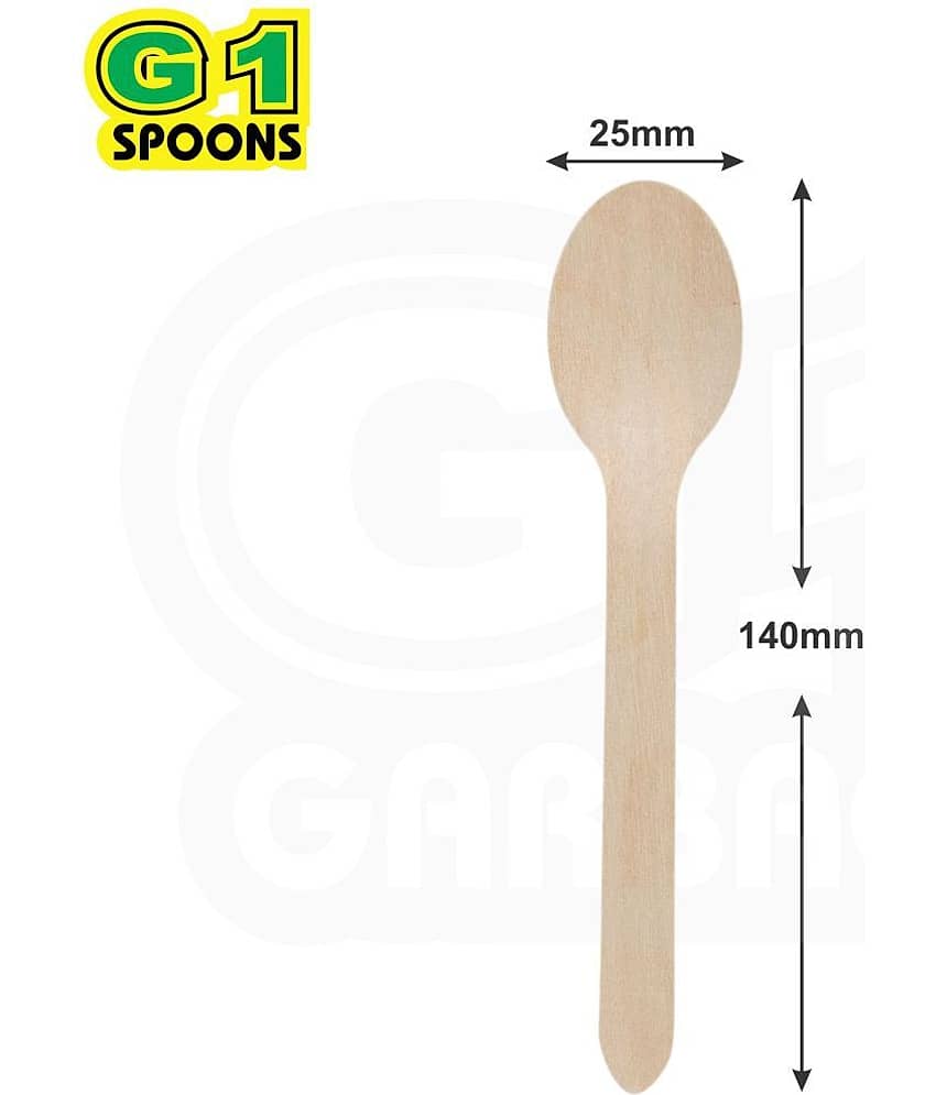G-1 - Bio Degradable Disposable Spoon ( Pack of 1 ) view 2