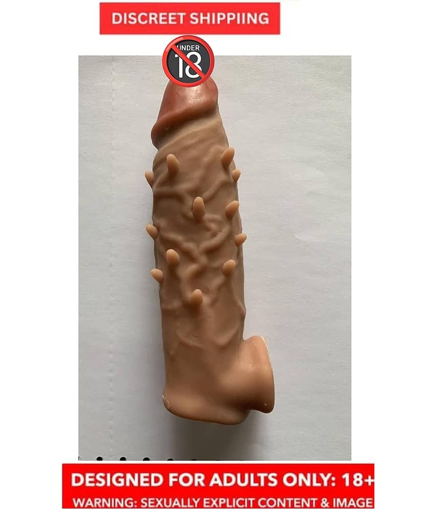 SPIKE SILICONE CONDOM/ EXTRA DOTTED SILICONE CONDOM FOR MEN/ INDIAN COLOR SILICON DOTTED CONDOM