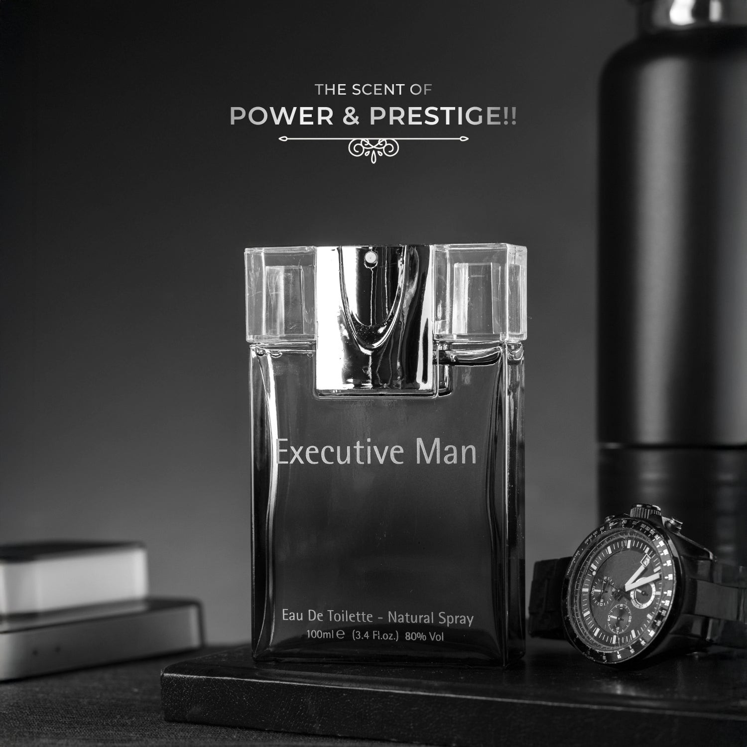 Laurelle London Executive Man Perfume EDT 100ml -SALE view 2