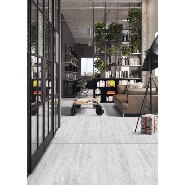 Orientbell Floor Tiles DGVT Real Travertine Grey 2 PCS view 2