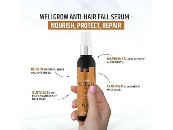 Brinton Wellgrow Anti Hair Loss Serum (60 ml) x Pack of 4 (240 ml) view 2