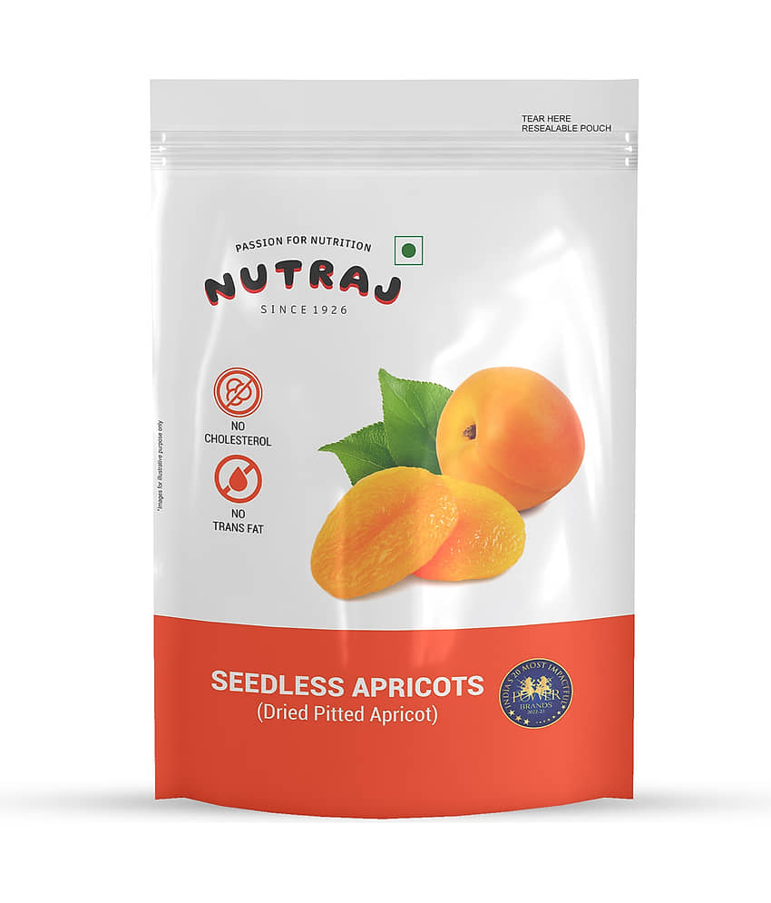 Nutraj Dried Turkish Pitted Apricots (Khumani) 400G (200G X 2) view 2