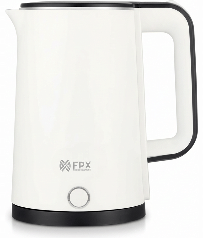 FOX PROX White 1.8 litres Metal Multifunctional Kettle