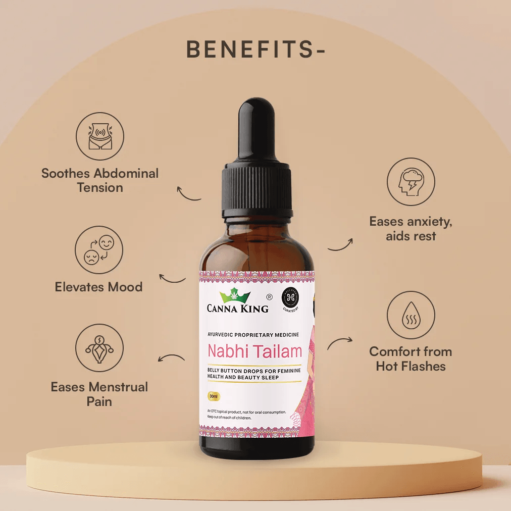 Cannaking Nabhi Tailam- Belly button drops- 30ml view 2