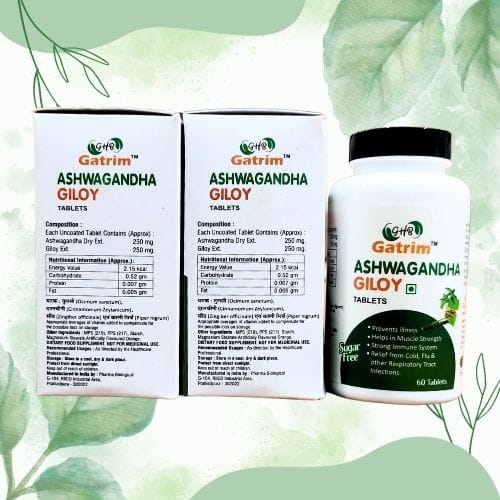 Gatrim Ashwagandha Giloy Tablet view 2